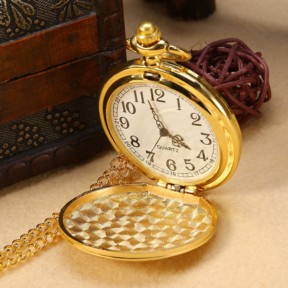Pocket Watch Pocket Watch Classical Pocket Watch Quartz Analog With Chain For Gift For Girlfriend Walmart