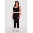 thumbnail image 3 of Womens Plus Size Ambiance Basic Leggings, 3 of 5