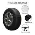 thumbnail image 4 of Kll Farm Animals 3 Tire Cover,Universal Wheel Tire Cover For Trailer, Rv, Suv, Truck,Camper And Many Vehicle,(14 Inch), 4 of 7
