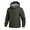 Army Green, variant on Men's Soft Shell Jacket Casual Hooded Jacket Men's Outdoor Jacket