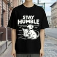 thumbnail image 3 of Black T Shirts for Men, Dog Reading Newspaper, Graphic Mens Graphic Tees, 24936715,XXL, 3 of 8
