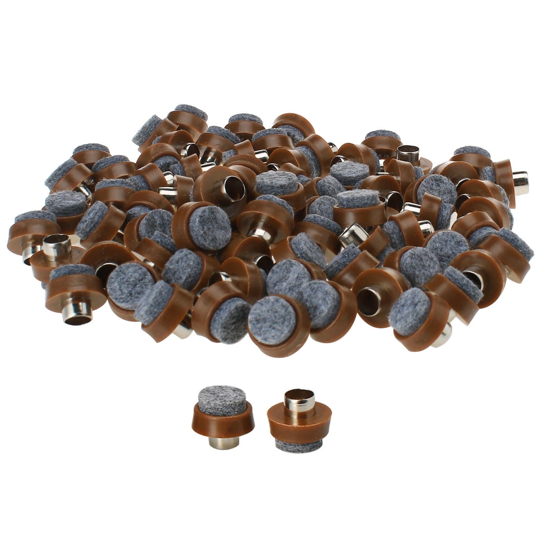 Nailon Felt Pad Nails Glide Slider 3/4" 18mm Dia for Wooden Furniture