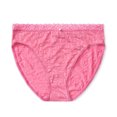 thumbnail image 4 of Victoria's Secret Women's Logo Lace Burnout High Rise Brief Panties, 4 of 4
