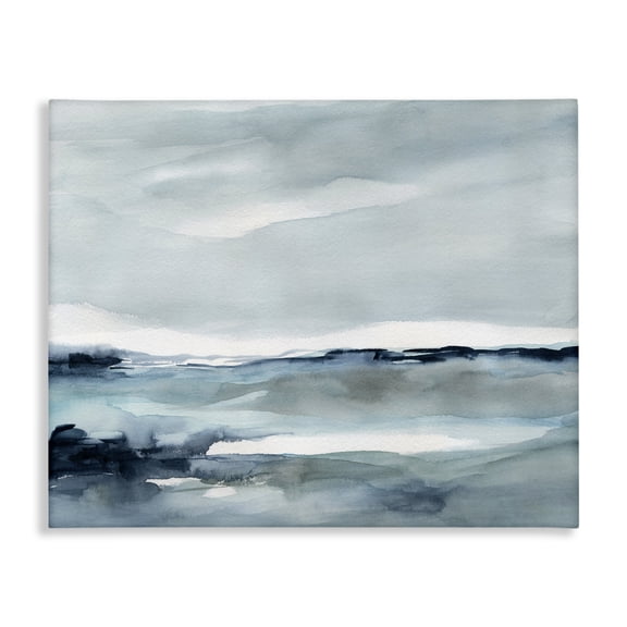 Stupell Industries Contemporary Polar Ocean Abstract Scenery Canvas Art, 20 x 16, by Carol Robinson