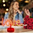 thumbnail image 6 of Gqtwoy LED Valentine's Day Shape Light Decoration, USB Neon Light, Romantic Party Decor, Energy-Efficient Valentines Decor, Ideal for Anniversaries and Weddings, Soft Glow Light, 6 of 6