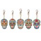 thumbnail image 1 of 5 Uds DIY Taladro Forma Especial Calavera Llaveros, 1 of 10