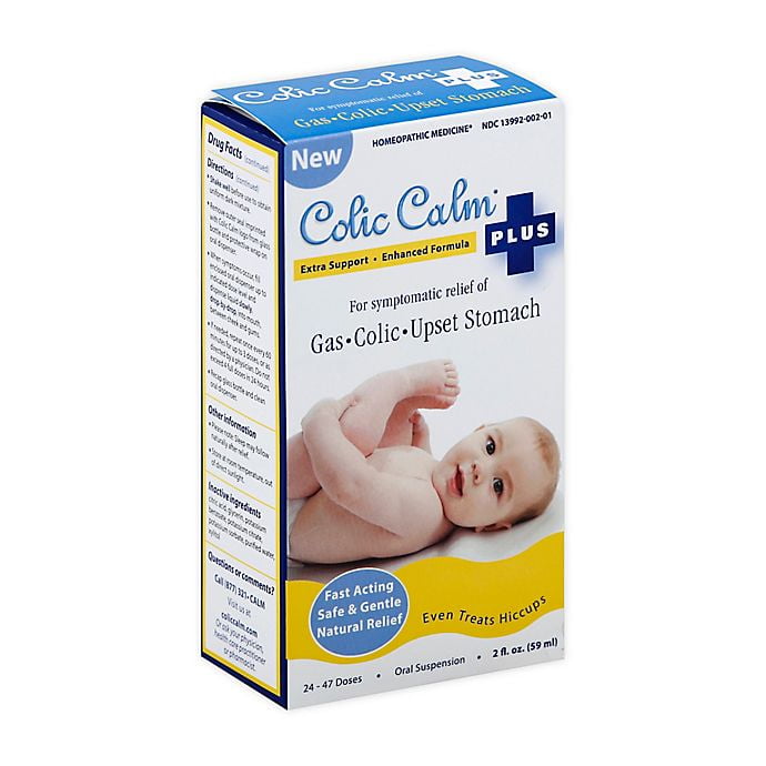 Relief of Gas Colic Calm Homeopathic Gripe Water Colic and Upset Stomach 
