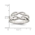 thumbnail image 2 of Polished Sterling Silver Celtic Knot Ring, 2 of 4