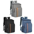 thumbnail image 3 of GLFILL Grand Sac Isotherme Imperméable pour Camping Pique-Nique Gris, 3 of 7