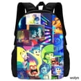thumbnail image 4 of Nueva mochila de dibujos animados de Disney Inside Out 2, bolso de hombro de gran capacidad, mochila ligera para la escuela, bolso para computadora para estudiantes, 4 of 5