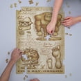 thumbnail image 3 of Coos Bay, Oregon, Bigfoot da Vinci (1000 Piece Puzzle, Size 19x27, Challenging Jigsaw Puzzle for Adults and Family, Made in USA), 3 of 4