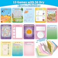 thumbnail image 2 of Juego de actividades Elfew, paquete de 2 unidades, reutilizables para niños de 4 a 8 y 8 a 12 años, 2 of 9