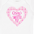 thumbnail image 4 of Inktastic Gran's Sweetie Pie with Pink Hearts Boys or Girls Baby Bodysuit, 4 of 5