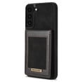 thumbnail image 3 of Case for Samsung Galaxy S21 FE, Premium PU Leather with Credit Card Holder Wallet Cover Stand RFID Blocking Cell Accessories for Samsung Galaxy S21 FE Cases for Men Women - Black, 3 of 10
