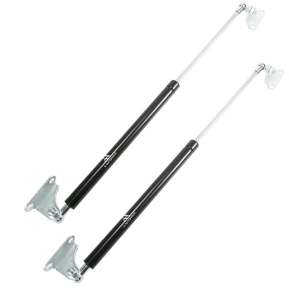 Unique Bargains 2pcs 20inch 445N/100Lbs Universal Gas Struts Shocks Lift Supports Struts Black  for Car Truck RV Boat