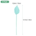 thumbnail image 3 of Uxcell 6-Park Dried Palm Leaves 13.7x3.9 Natural Dried Real Palm Fans for Boho Wedding Home Bouquets [Blue], 3 of 7