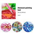 thumbnail image 4 of (Conjunto Rosa Rojo) Caja Diamantes Con Puntos Cristal Juego Pintura Con Diamantes Y Bolígrafos Con Puntos Bolígrafo Con Diamantes 369 Puntos, 4 of 9
