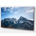 thumbnail image 2 of Winter Mountains with Sun Flare - Landscape Canvas Art Print, 2 of 3