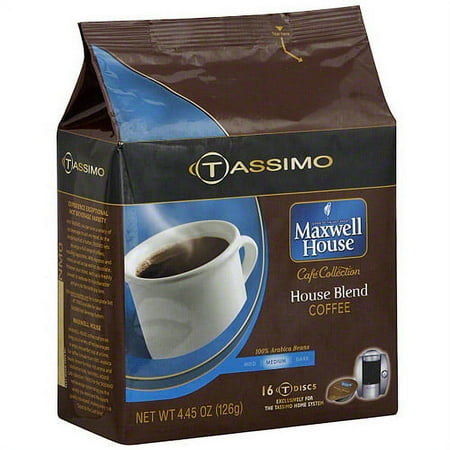 Tassimo House Blend Coffee, 4.45 oz (5 Pack)