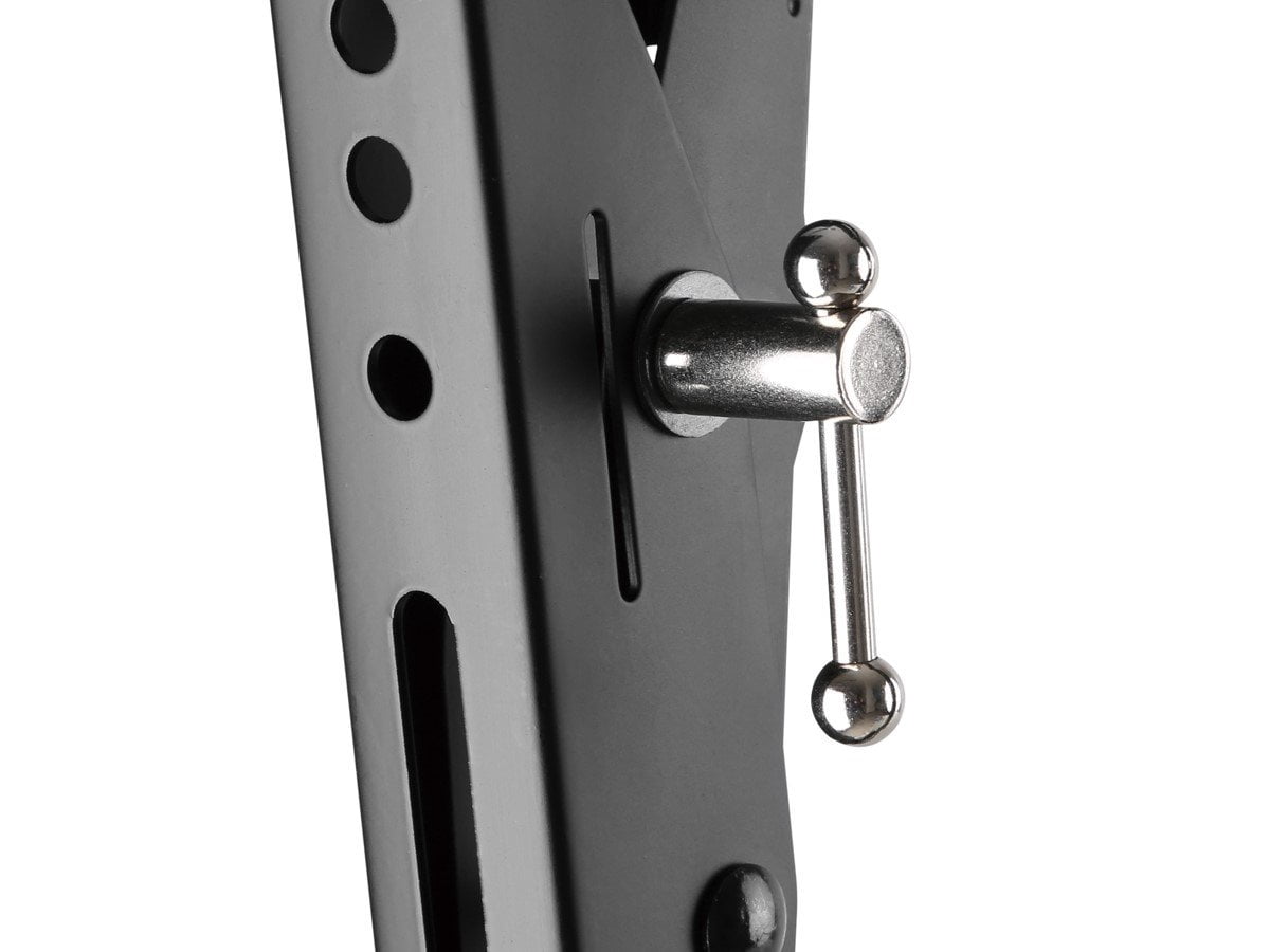 Monoprice Low Profile Tilt TV Wall Mount Bracket For LED TVs 37in to 80in, Max Weight 154 lbs, VESA Patterns Up to 600x400, Fits Curved Screens - EZ Series