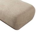 thumbnail image 5 of Miniyam Boucle Chaise Lounge Chair, One Arm Upholstered Chaise Sofa with Single-Sided Back and Legs for Living Room, Camel, 5 of 7