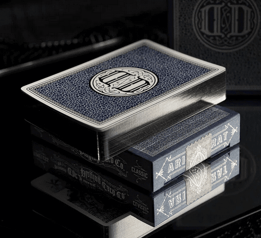 Smoke & Mirrors Anniversary Edition: Denim Pack Playing Cards by Fulton