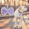 thumbnail image 4 of Herwey Étiquette de Chat Étiquette d'Identification de Chien de Chien de Chat Nom d'Animal d'Identification Pendentif Forme d'Os, Étiquette de Collier de Chien, 4 of 7