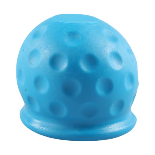 Tapa de bola de enganche de remolque para remolque, protección para automóvil, resistente al agua y al polvo Azul