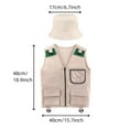 thumbnail image 6 of Donemore Outdoor Sets, Kids Explorer Vest and Hat Pockets- Backyard Safari Cargo Vest Kids Outdoor Activity - Gifts for young kids, Boys and Girls, 6 of 6