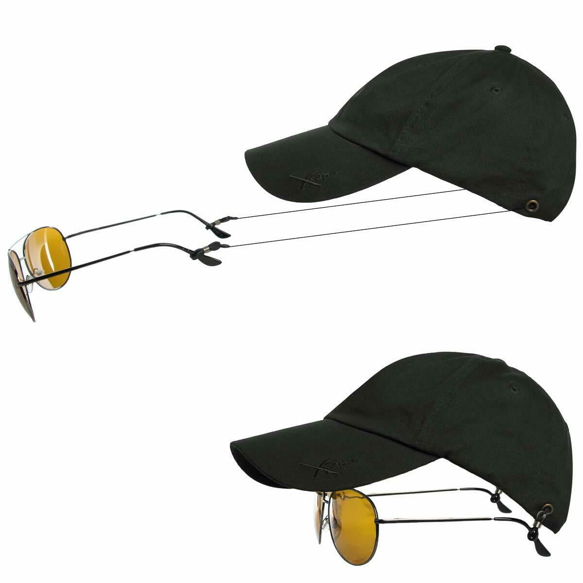Men Women Baseball Cap with Sunglasses 