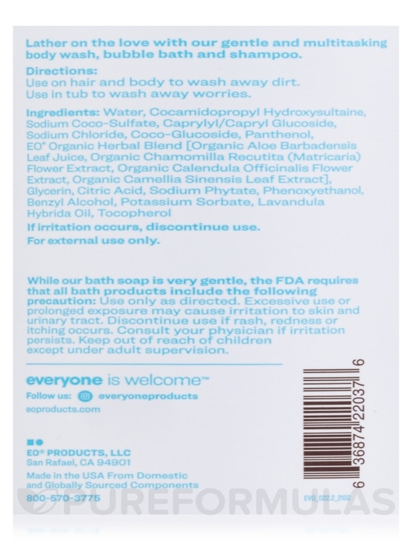 Everyone Unscented 3in1 Soap