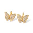 thumbnail image 1 of Sonducket 1 par de pendientes de aro de insectos de acero inoxidable con purpurina y diamantes de imitación, joyería colgante para banquete, diario Ropa, zapatos y accesorios Miscelánea Sonducket AP017770-00, 1 of 6