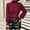 Red, variant on hoksml Sweaters for Women Fashion Turtleneck Loose Solid Color Womens Sweaters Long Sleeve Pullover Sweater Tops on Clearance