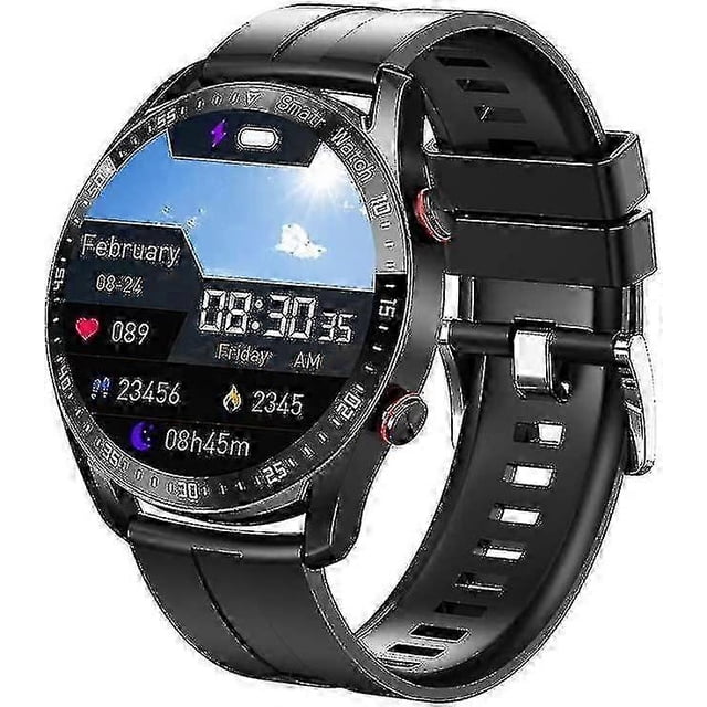 Fashion Bluetooth Smartwatch, Full Touch Health Tracker Watch With Blood Pressure, Blood Oxygen Tracking, Sleep Monitoring