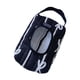 thumbnail image 2 of Dispensador de toallitas húmedas reutilizable con diseño de lazo, bolsa de pañuelos y estuche para toallitas húmedas. Negro, 2 of 9