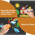 thumbnail image 6 of JILhome Magnetic Chalk Board, 35" x 23" Black Dry Erase Board, 3'x2' Blackboard for School, Office, Home, Bar, Restaurant Menu, Black Aluminium Frame, 6 of 8