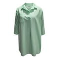 thumbnail image 7 of CAIVO Women's Beach Cover Up Shirt Bikini Beachwear Bathing Suit Dress Cozy Solid Color Summer Blouse Back To School Tops, 7 of 7