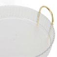 thumbnail image 3 of 2-Tier Makeup Organizer, 360 Degree Rotation, Space Saving, for Bedroom, Bathroom, Kitchen, White, 3 of 4