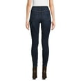 thumbnail image 3 of Time and Tru Women's High Rise Skinny Jeans, 27", 29” Inseams, Sizes 2-22, 3 of 5