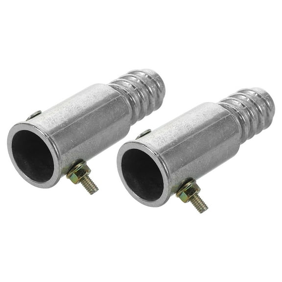 FONDOTIN Broom Handle Tips Threaded Tip Replacement Iron 1 Wood Poles