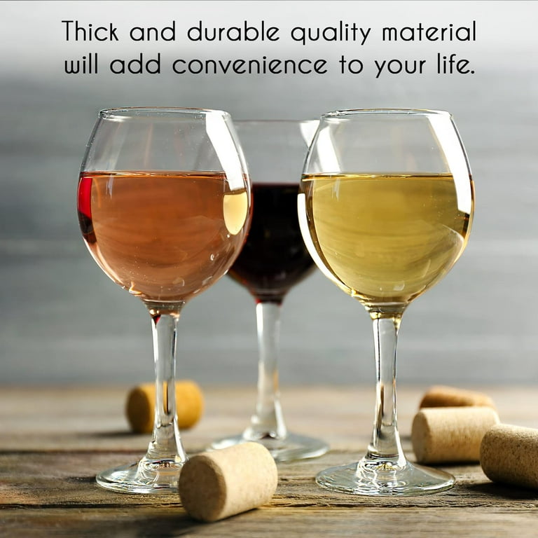 Maestro 12 oz. Stemmed Wine Glassware Set of 4