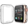 thumbnail image 1 of 2 Pieces of Protective Case Suitable for Apple Watch Series 6 / SE/Series 5 / Series 4 Screen Protector 40mm Ultra-thin Protective Cover, 1 of 5