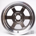 thumbnail image 2 of ROTA GRID CLASSIC (15X7 ET0 4X100 67.1 Hub) ROYAL GUNMETALLIC, 2 of 3