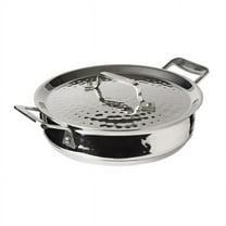 Bon Chef 60022HF 8.37 in. dia. Cucina Round Casserole Hammer with Lid, 1 quart - 24 oz