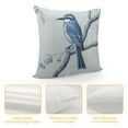 thumbnail image 4 of SHANXI  Cute Bird Printing Square Pillow Covers, Linen Look Farmhouse Soft Cushion Case for Home Office Room Bed,  22x22in, 4 of 5