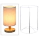 thumbnail image 1 of Anillo de marco de pantalla de lámpara, soporte de luz de mesa de Metal E27, soporte portátil DIY, anillo de sombra de lámpara para cafetería, boda, 14cm x 12cm Redondo Yinane Anillo de marco de pantalla de lámpara, 1 of 8