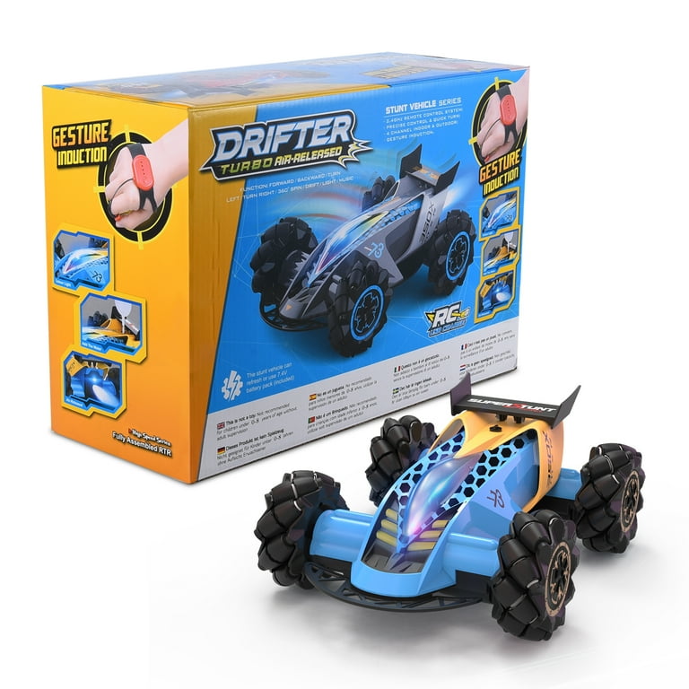 ALLCACA Remote Control Car Watch Gesture Sensing Car RC Stunt Car