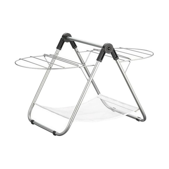 Lipstore Collapsible Clothes Drying Rack Foldable Laundry Rack for Towel Quilt Pillow