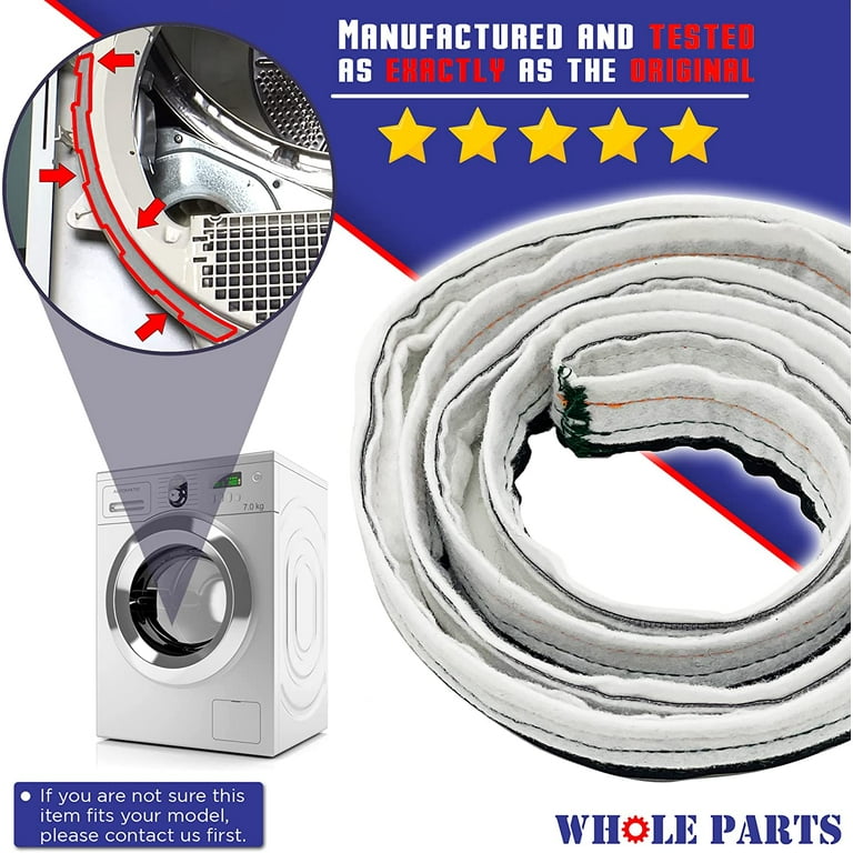 Front Drum Bearing Felt Seal Compatible With Beko DRVS62S DRVS62W Tumble Dryers