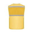 thumbnail image 3 of CHUMUD Men Women Safety Vests with Pockets Zipper High Visibility Vest Construction Work Reflective Waistcoat, 3 of 4